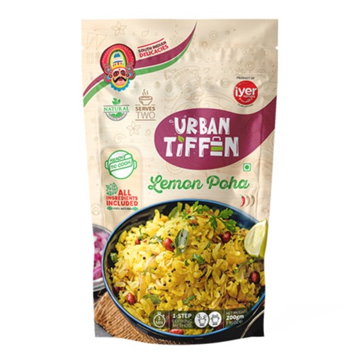 Lemon Poha By Urban Tiffin